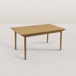 Jj. - table de jardin extensible en bois 160 - 210 cm jules - 6 / 8 pers.