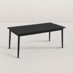 Jj. - table de jardin extensible en bois 180 - 240 cm jules - 8 / 10 pers.