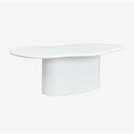 Sklum - table de jardin ovale 230x130 cm en ciment vaduz