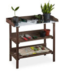 Table jardiniere en bois