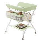 Lunsy - table à langer pliable pour bébé, Étagère à langer combinaison à langer réglable en hauteur avec ... Lunsy - table à langer pliable pour bébé, Étagère à langer combinaison à langer réglable en hauteur avec ...