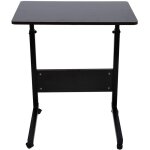 Table de lecture portable  hauteur rglable pour ordinateur portable bureau de lit (noyer fonc)