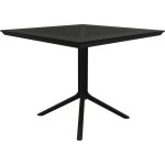 Clp - table lenval 80x80 cm noir