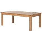 Table � manger extensible 8 � 12 personnes placage ch�ne - naturel - fomirel