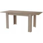 Table � manger extensible ch�ne de sonoma - r�sistante aux rayures et � l'humidit� - 170 x 80 x 75 cm ...
