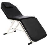 Table de massage pliante en 3 parties avec structure en aluminium pour salon de beaut, spa ou tatouage ...