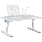 Dazhom - table pour ordinateur portable avec ventilateur de refroidissement dimensions 40 x 60 cm