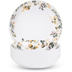 Table passion - assiette creuse summer 19 cm (lot de 6)