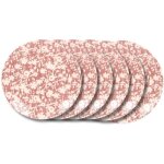 Table passion - assiette  dessert la rouge 21 cm (lot de 6)