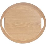 Table passion - plateau ovale 46x41 cm naturel