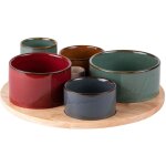 Table passion - service ap�ritif 6 pi�ces elyas