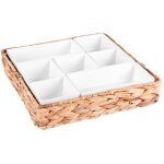 Table passion - service ap�ritif tatonka tress� 8 pi�ces carr�