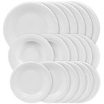 Table passion - service d'assiettes 18 pi�ces artemis