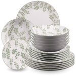 Table passion - service d'assiettes 18 pi�ces episia