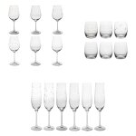 Table passion - service de verres 18 pices graphik