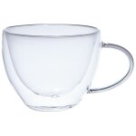 Table passion - set de 4 mugs de 24 cl ar� double paroi en verre borosilicate