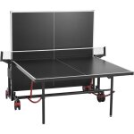 Mophorn table de ping - pong, table de ping - pong professionnelle de 9 pieds, aluminium toutes saisons ...