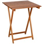 Italiadoc - table pliante 60 x 60 cm en bois