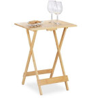 Table pliante en bambou