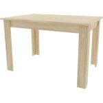 Table rectangulaire valora mww 120x80 cuisine salon style moderne