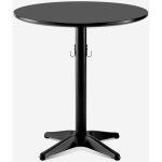 Table ronde 70cm pour bar pub restaurant avec crochet pour sac engys