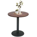 Table ronde couleur du bois loisirs table à manger scandinave balcon petite table ronde(size:60x60x75cm) ... Table ronde couleur du bois loisirs table à manger scandinave balcon petite table ronde(size:60x60x75cm) ...