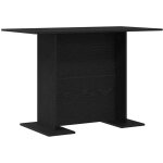 Table de salle � manger ch�ne noir 110 x 60 x 75 cm cfw600019