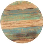 Table de salle � manger?table � manger?table � d�ner 80 cm bois de r�cup�ration massif cfw239820