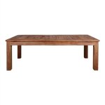 Autres table de salle à manger extensible avec un style rustique vintage fabriquée en bois de pin recyclé ... Autres table de salle à manger extensible avec un style rustique vintage fabriquée en bois de pin recyclé ...