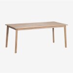 Sklum - table à manger rectangulaire en bois d'acacia kaela 220 x 100 cm Sklum - table à manger rectangulaire en bois d'acacia kaela 220 x 100 cm