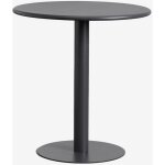 Sklum - table de cuisine ronde Ø70 cm en métal mizzi gris graphite Sklum - table de cuisine ronde Ø70 cm en métal mizzi gris graphite