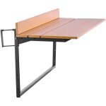 Mophorn table suspendue pour balcon, pliable, 38 x 99 cm, r�glable sur 5 niveaux, compatible avec les ...