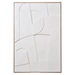 Tableau contemporain - blanc - madeline