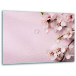 Tableau de coupe en verre stand 40x30 fleurs