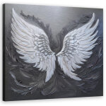Tableau d�co ailes d'ange r�tro vintage 30x30