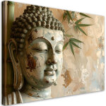 Tableau d�co harmonie bouddha zen spa peinture imitation 100x70