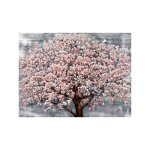 Pier import - tableau nature cerisier en fleurs tons doux