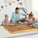 Maisonchic - tableau de puzzle pour 1000  1500 pcs table de puzzle 80 x 65 cm 4 tiroirs coulissants ...