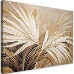 Tableau dco feuilles tropicales botanica 100x70