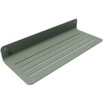 Lineabeta - tablette de douche l. 30 h. 4, 5 cm saeta mat vert sauge