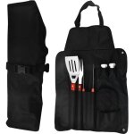 Tablier avec accessoires pour barbecue. ensemble d'ustensiles de barbecue 7 pi�ces : tablier et gant ...