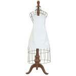 Tablier en coton famille poule enfant mini poule