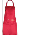 Tablier de cuisine pour homme et femme avec poches - convient � grande taille - r�siste � l'eau, rouge ...