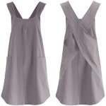 Tablier r�glable avec poche, bandes extra longues pour homme et femme, pour cuisine, maison, restaurant, ...