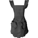 Tablier r�tro � volants ajustables avec poches, tailles s � 5 pour femmes