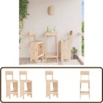 Tabourets de bar lot de 2 40x48, 5x115, 5 cm bois massif de pin - tabouret de bar - tabourets de jardin ... Tabourets de bar lot de 2 40x48, 5x115, 5 cm bois massif de pin - tabouret de bar - tabourets de jardin ...
