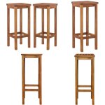 Vidaxl - tabourets de bar lot de 2 bois d'acacia massif - chaises de bar - tabourets de bar - mobilier ... Vidaxl - tabourets de bar lot de 2 bois d'acacia massif - chaises de bar - tabourets de bar - mobilier ...