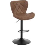 Woltu - tabouret de bar, tabouret de cuisine  hauteur rglable, chaise de bar pivotante en similicuir ...