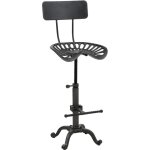 Tabouret de bar hhg - 974, chaise de bar, tabouret de comptoir, réglable en hauteur, pivotant, repose ... Tabouret de bar hhg - 974, chaise de bar, tabouret de comptoir, réglable en hauteur, pivotant, repose ...