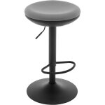 Woltu - tabouret bar rond, tabouret haut, chaise de bar pivotant  360, tabouret de cuisine, rglable ...